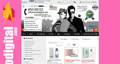Desktop Screenshot of perfumedigital.es